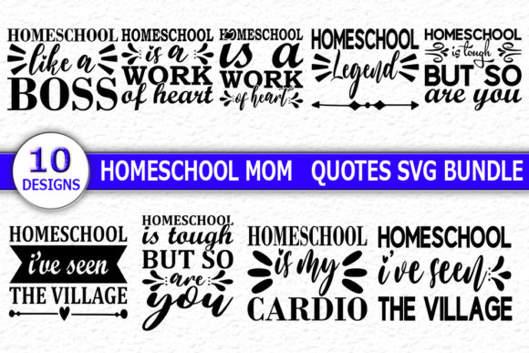 Homeschool Mom Quotes SVG Bundle Review