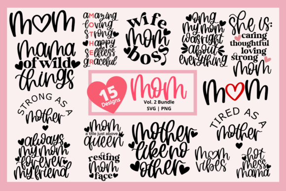Mom Quotes SVG Bundle Review