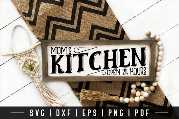 Mom s Kitchen SVG, Kitchen Sign SVG: A Designer’s Review