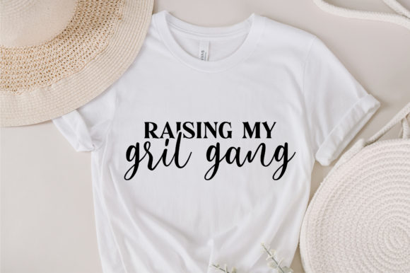 Raising My Girl Gang Svg, Mom Design Graphics And Crafts